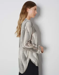 Damen OPUS Blusen^Printbluse Zauryn Weiß Online Bestellen