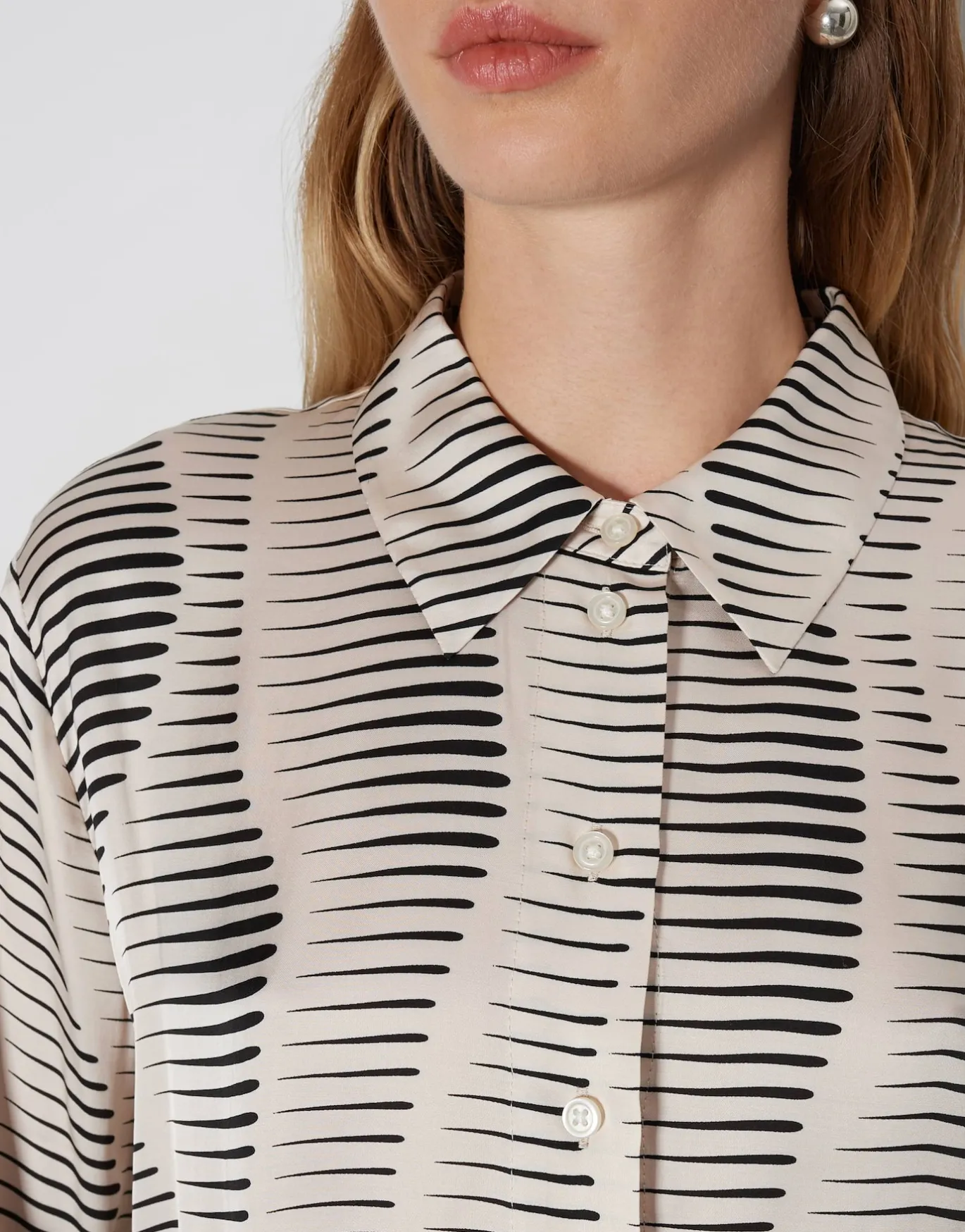 Damen OPUS Blusen^Printbluse Zauryn Weiß Online Bestellen