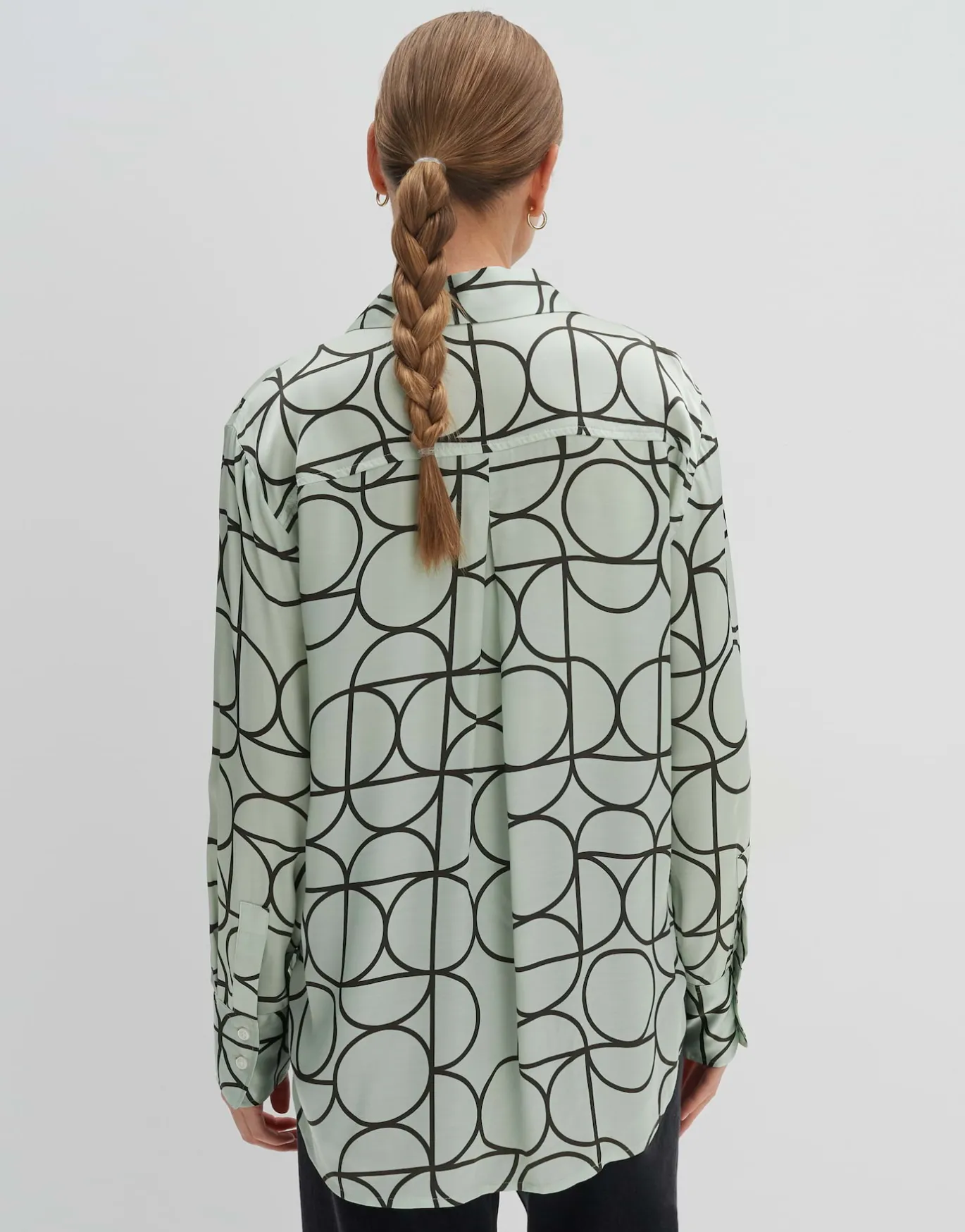 Damen OPUS Blusen^Printbluse Zeline Grün Online Bestellen