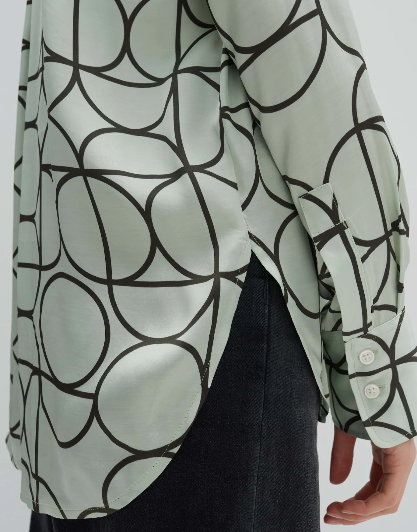 Damen OPUS Blusen^Printbluse Zeline Grün Online Bestellen