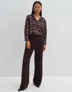 Damen OPUS Blusen^Printbluse Zeline Rot Online Bestellen