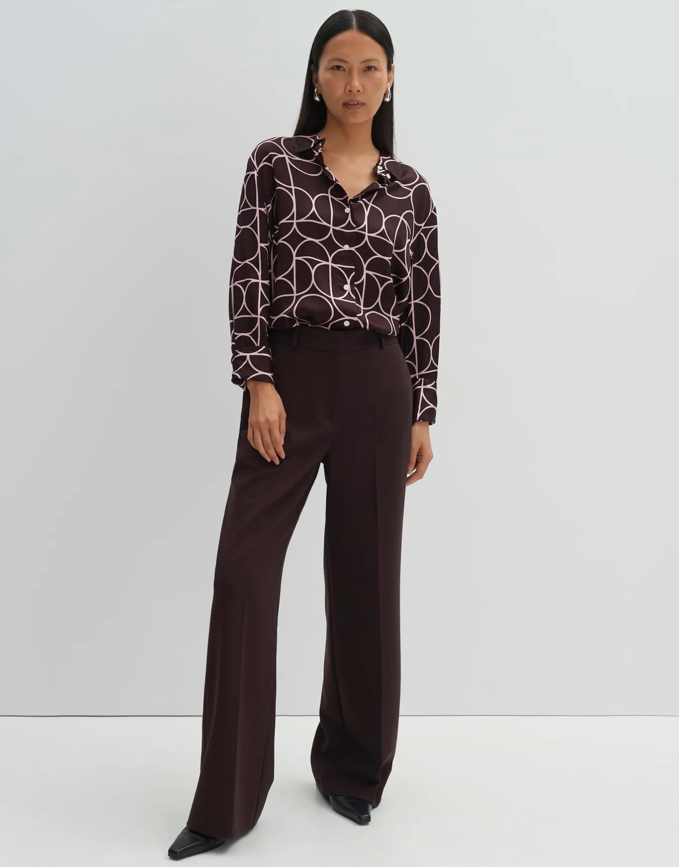Damen OPUS Blusen^Printbluse Zeline Rot Online Bestellen