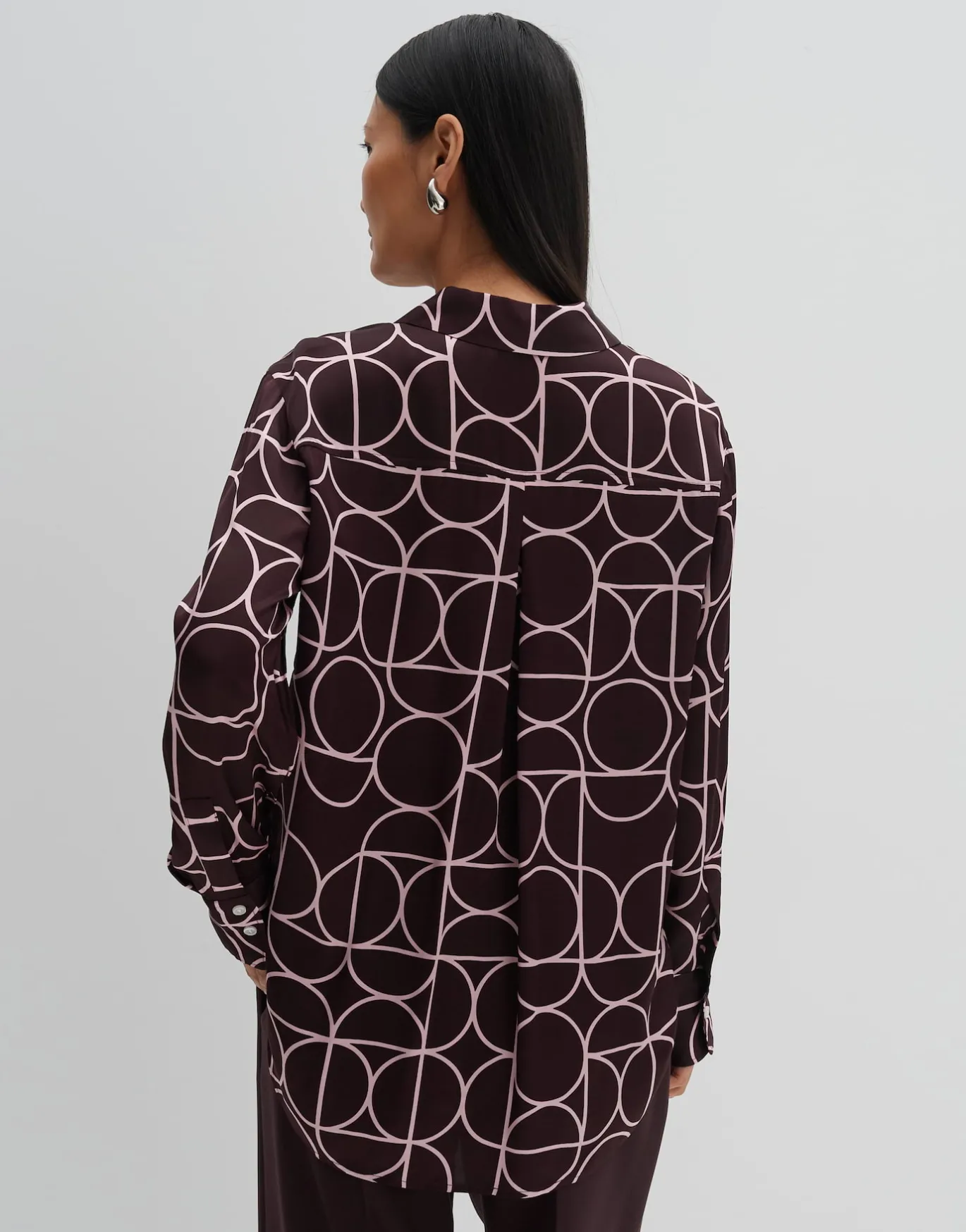 Damen OPUS Blusen^Printbluse Zeline Rot Online Bestellen