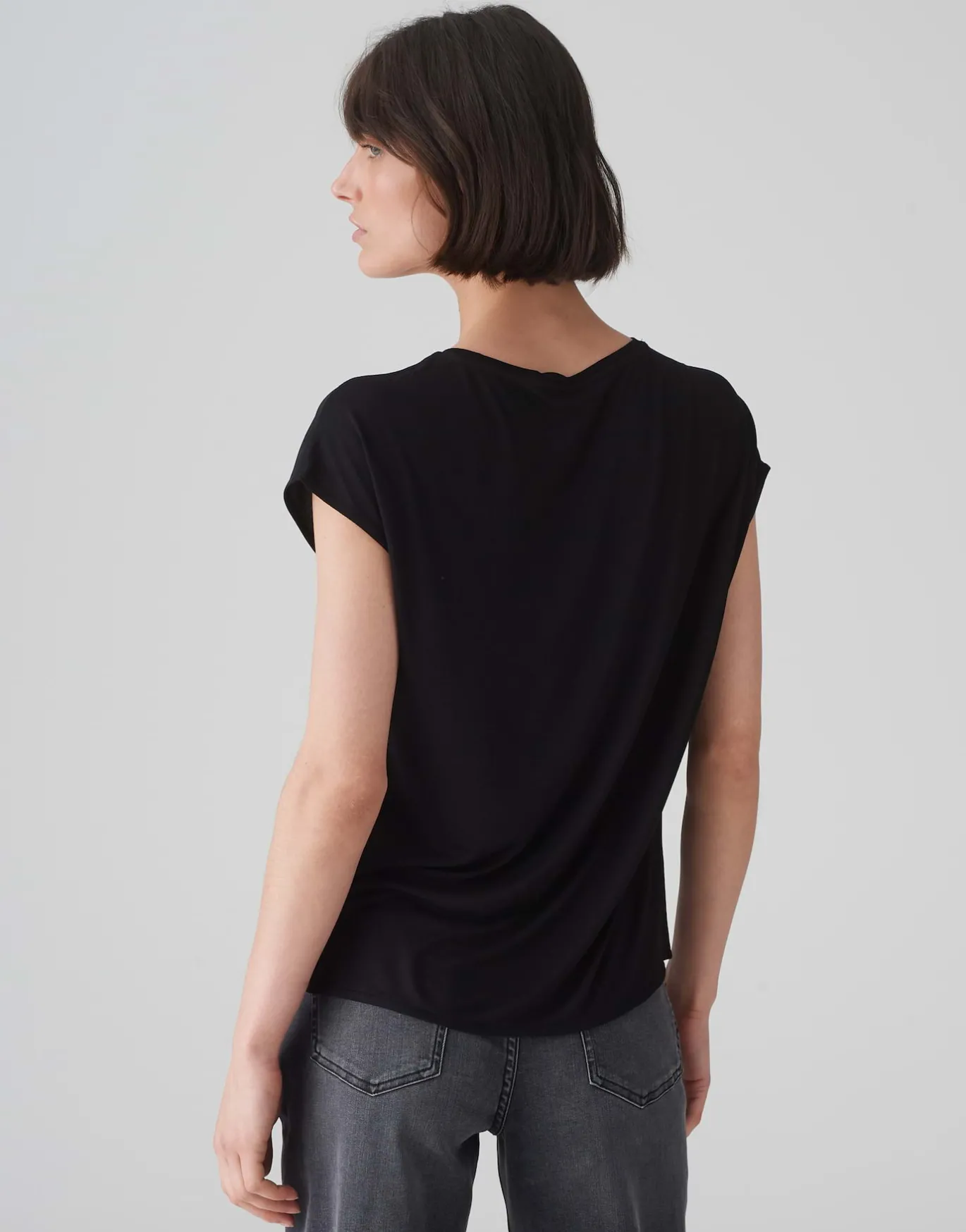 Damen OPUS Shirts^Print-Shirt Setro Print Schwarz Online Bestellen