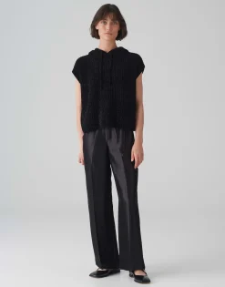 Damen OPUS Strick^Pullunder Pizzin Schwarz Online Bestellen