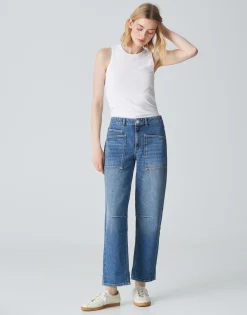Damen OPUS Jeans^Relaxed Jeans Lissie Blau Online Bestellen
