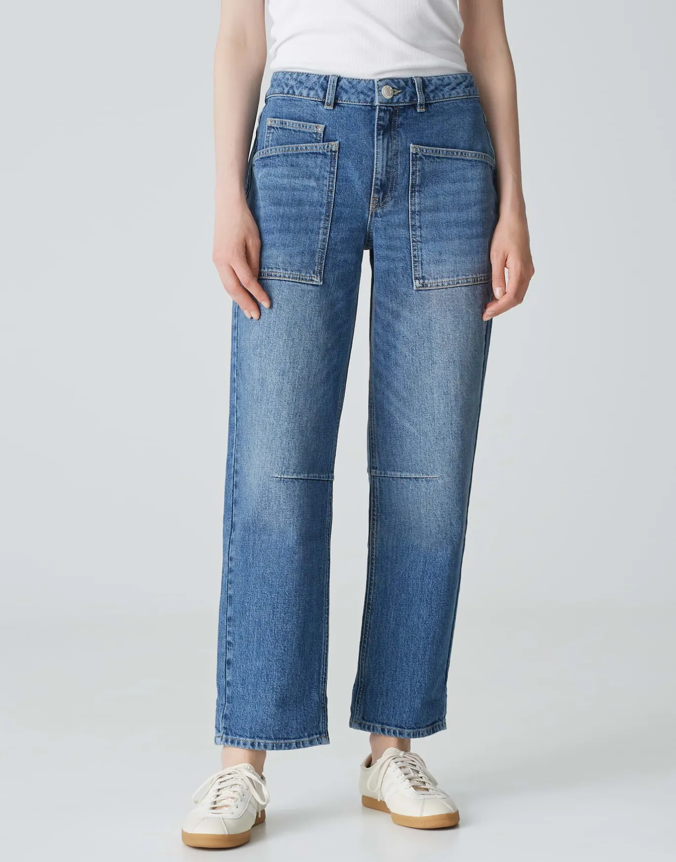 Damen OPUS Jeans^Relaxed Jeans Lissie Blau Online Bestellen