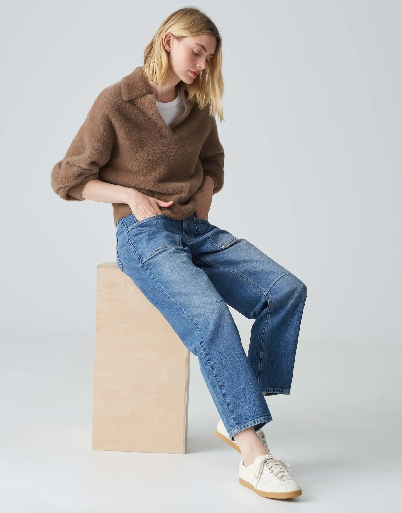Damen OPUS Jeans^Relaxed Jeans Lissie Blau Online Bestellen