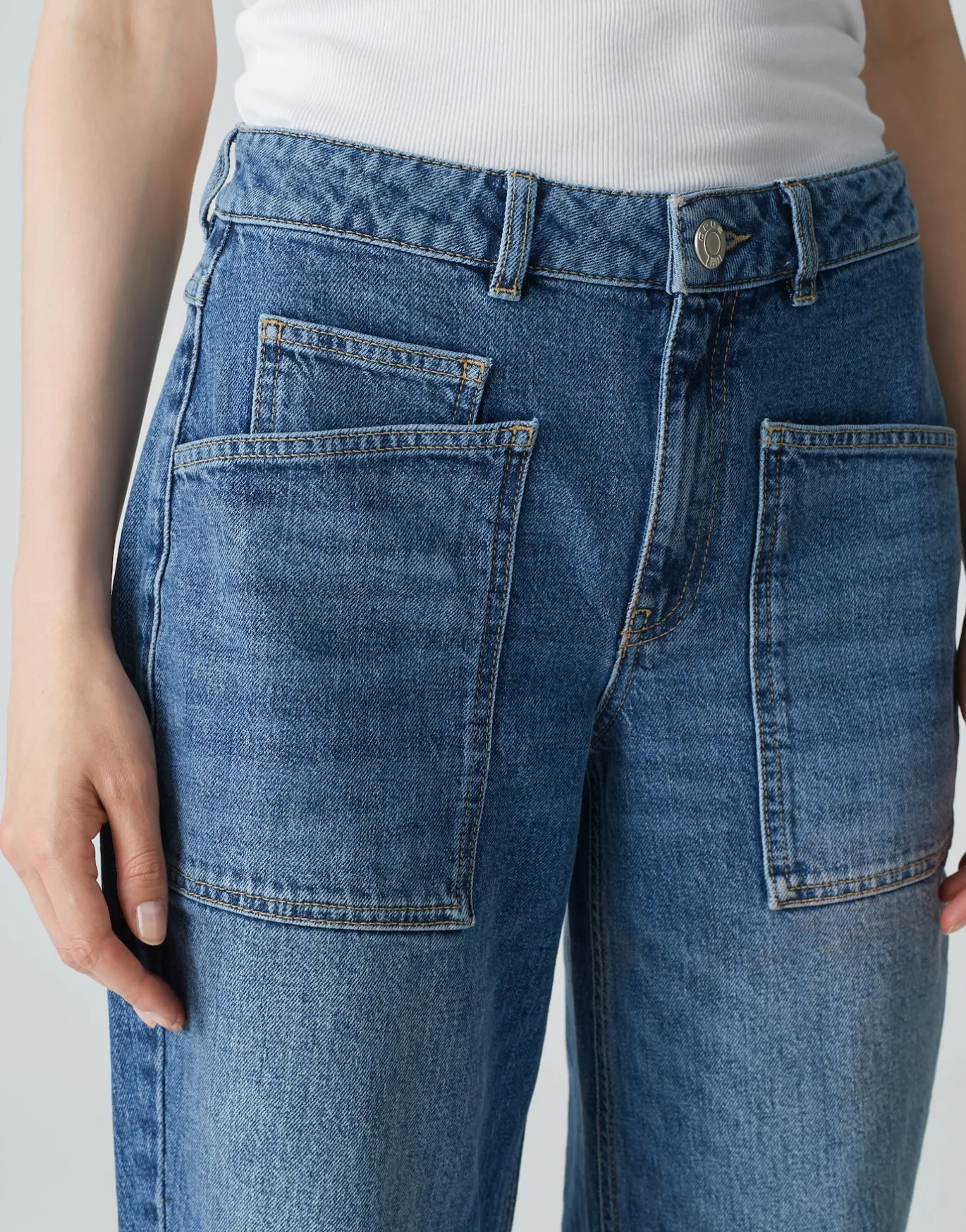 Damen OPUS Jeans^Relaxed Jeans Lissie Blau Online Bestellen