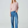 Damen OPUS Shirts^Rippshirt Sakim Rosé Online Bestellen