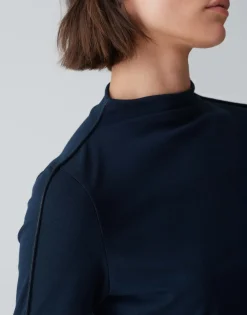 Damen OPUS Shirts^Rippshirt Salimas Blau Online Bestellen