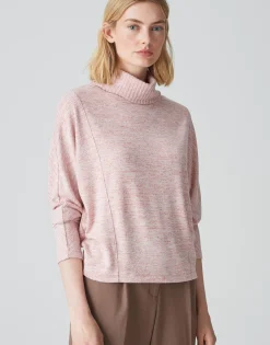 Damen OPUS Shirts^Rollkragenshirt Selofe Rosé Online Bestellen