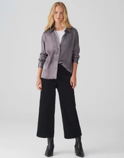 Damen OPUS Hosen^Samthose Mondai Schwarz Online Bestellen