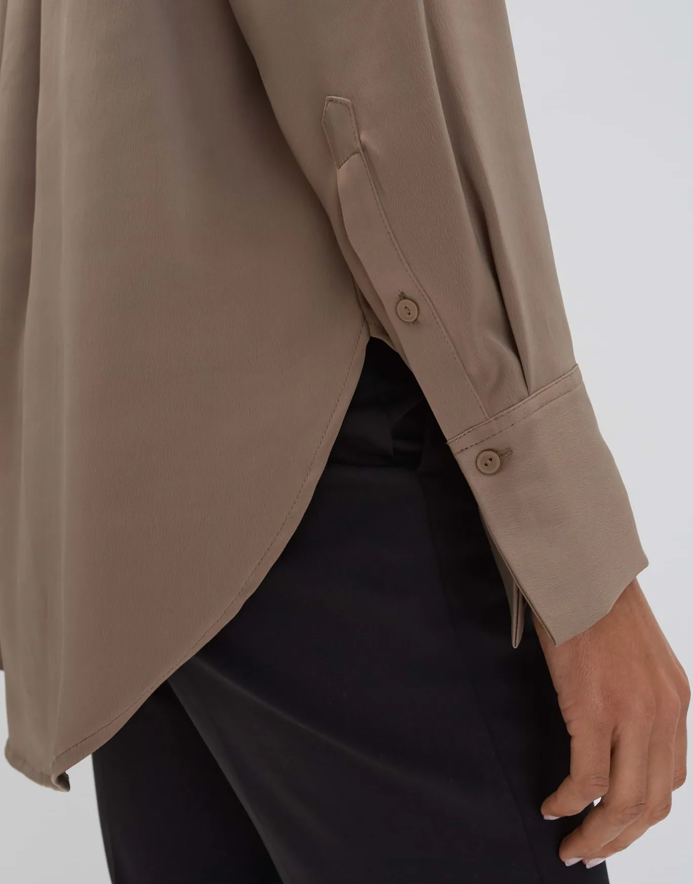 Damen OPUS Blusen^Satinbluse Zanza Beige Online Bestellen
