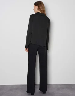 Damen OPUS Blusen^Satinbluse Zariana Schwarz Online Bestellen