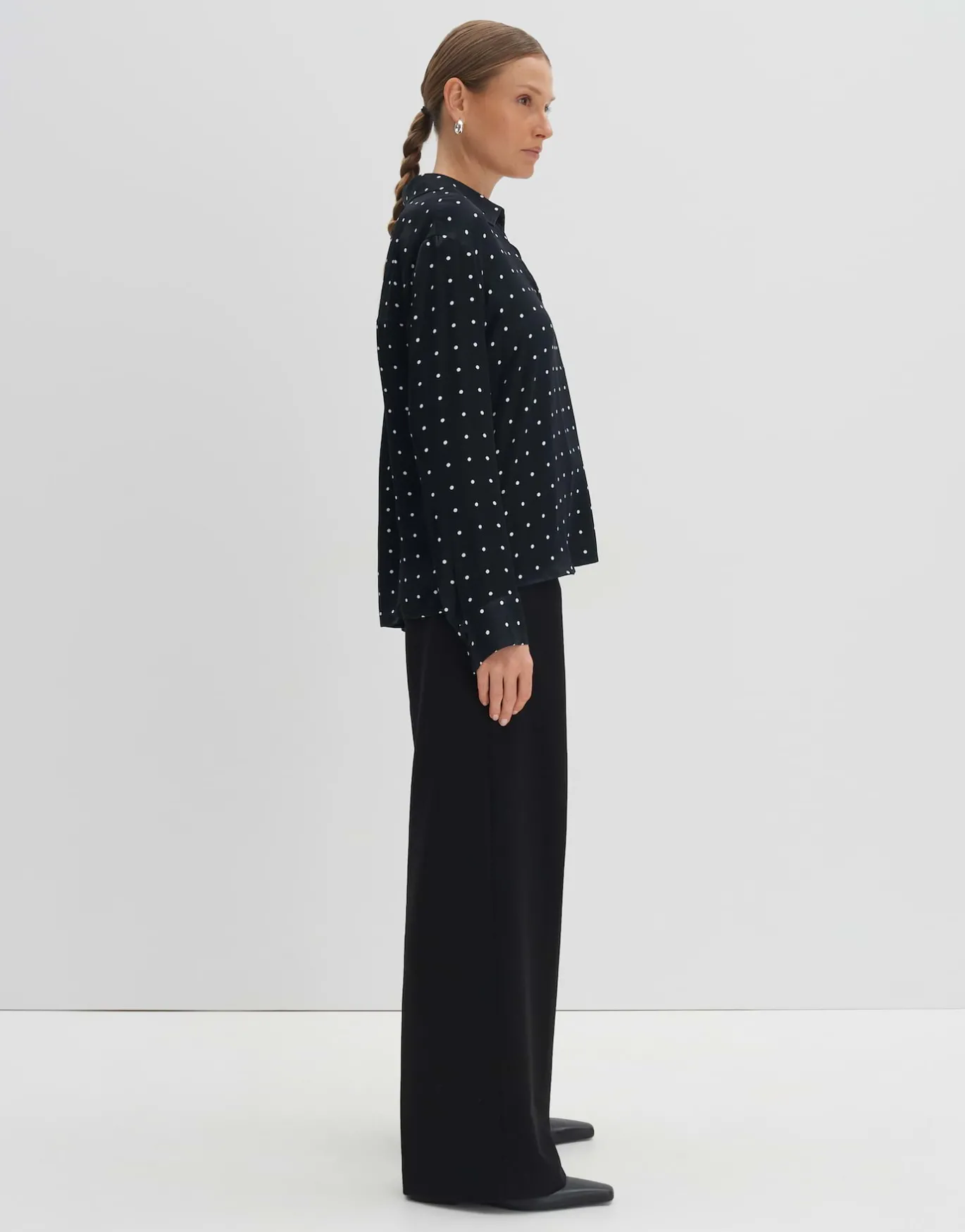 Damen OPUS Blusen^Satinbluse Zilow Schwarz Online Bestellen