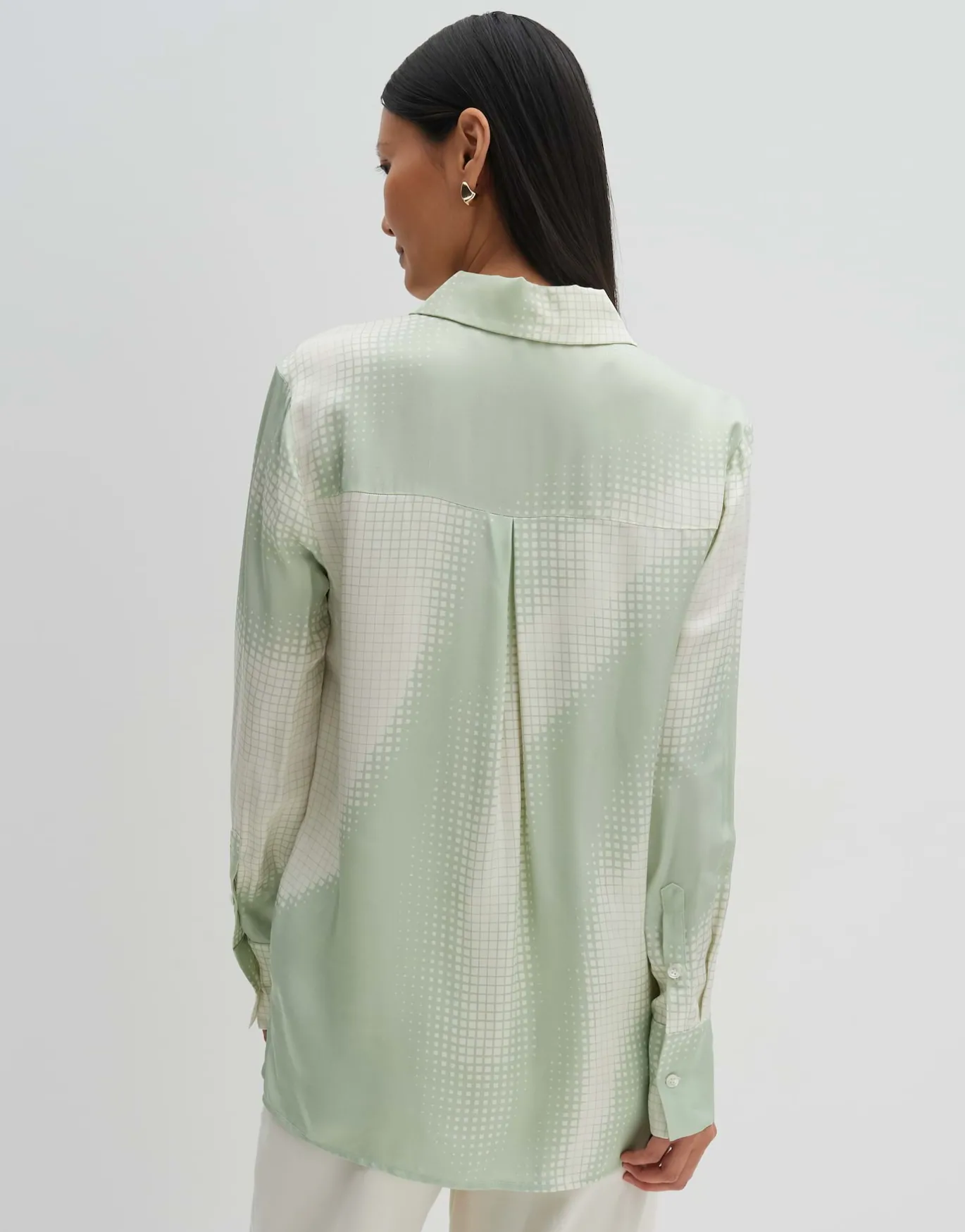 Damen OPUS Blusen^Satinbluse Zisakia Grün Online Bestellen