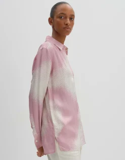 Damen OPUS Blusen^Satinbluse Zisakia Rosé Online Bestellen