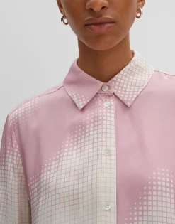 Damen OPUS Blusen^Satinbluse Zisakia Rosé Online Bestellen