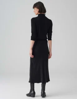 Damen OPUS Röcke^Satinrock Rawi Schwarz Online Bestellen