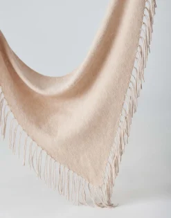 Damen OPUS Accessoires^Schal Awaro Scarf Beige Online Bestellen