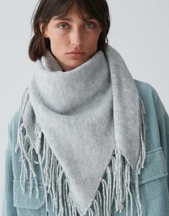 Damen OPUS Accessoires^Schal Awaro Scarf Grau Online Bestellen