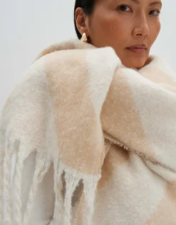 Damen OPUS Accessoires^Schal Binto Scarf Beige Online Bestellen