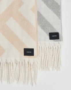 Damen OPUS Accessoires^Schal Binto Scarf Beige Online Bestellen