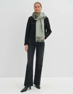 Damen OPUS Accessoires^Schal Blenah Scarf Grün Online Bestellen