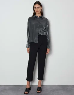 Damen OPUS Hosen^Schlupfhose Charlie Pure Schwarz Online Bestellen