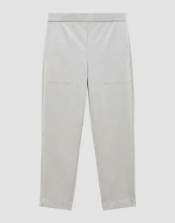 Damen OPUS Hosen^Schlupfhose Charlie Utility Grau Online Bestellen