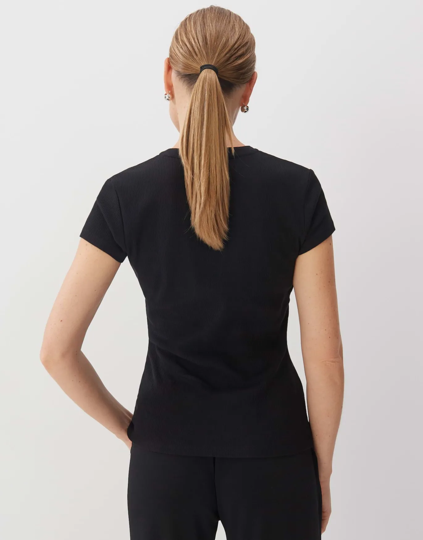 Damen OPUS Basics | Shirts^Shirt Kleoh Detail Schwarz Online Bestellen