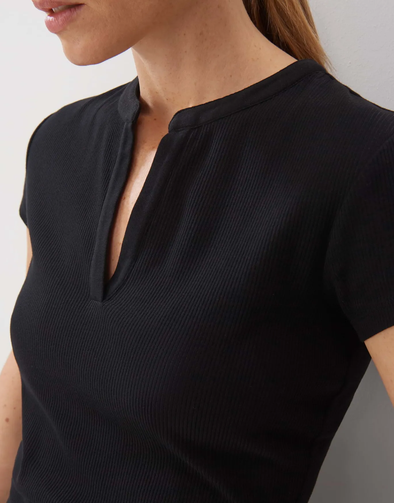 Damen OPUS Basics | Shirts^Shirt Kleoh Detail Schwarz Online Bestellen