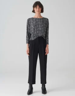 Damen OPUS Shirts^Shirt Sebry Shine Schwarz Online Bestellen