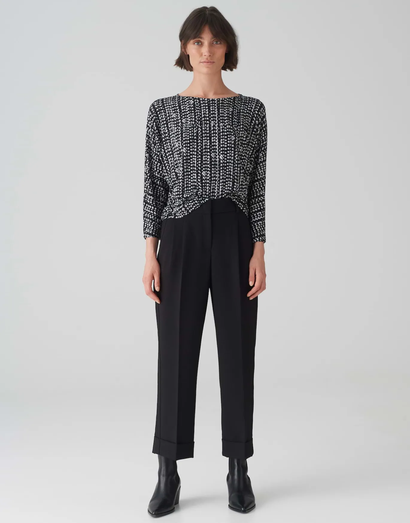 Damen OPUS Shirts^Shirt Sebry Shine Schwarz Online Bestellen