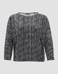 Damen OPUS Shirts^Shirt Sebry Shine Schwarz Online Bestellen