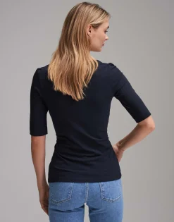 Damen OPUS Basics | Shirts^Shirt Serta Blau Online Bestellen