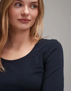 Damen OPUS Basics | Shirts^Shirt Serta Blau Online Bestellen