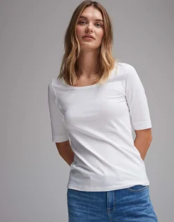 Damen OPUS Basics | Shirts^Shirt Serta Weiß Online Bestellen