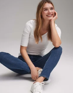 Damen OPUS Basics | Shirts^Shirt Serta Weiß Online Bestellen