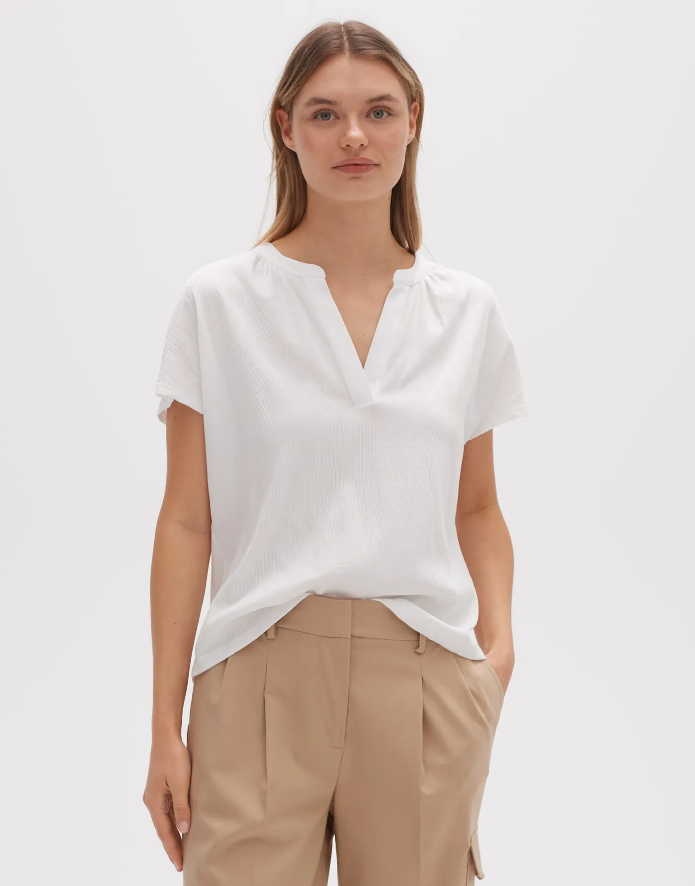 Damen OPUS Shirts^Shirt Skirius Weiß Online Bestellen