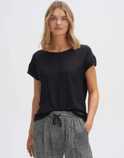 Damen OPUS Shirts^Shirt Skita Soft Schwarz Online Bestellen