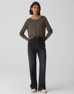 Damen OPUS Shirts^Shirt Sutha Aop Beige Online Bestellen