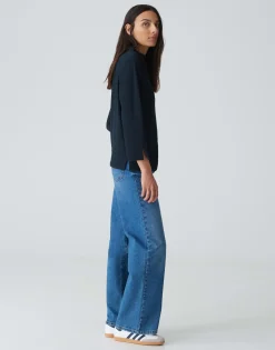 Damen OPUS Shirts^Shirt Suwen Blau Online Bestellen