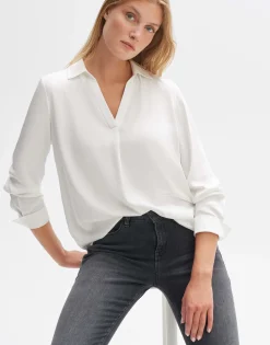 Damen OPUS Blusen^Shirtbluse Fangi Weiß Online Bestellen