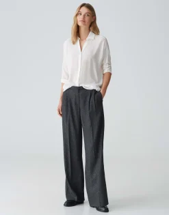 Damen OPUS Blusen^Shirtbluse Flavena Weiß Online Bestellen