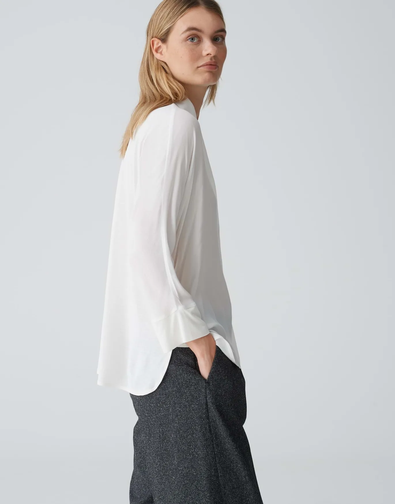 Damen OPUS Blusen^Shirtbluse Flavena Weiß Online Bestellen