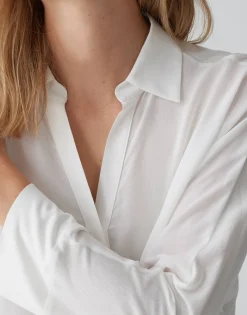 Damen OPUS Blusen^Shirtbluse Flavena Weiß Online Bestellen