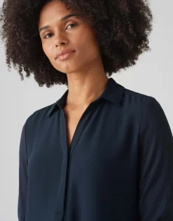 Damen OPUS Blusen^Shirtbluse Frera Blau Online Bestellen