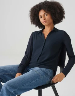 Damen OPUS Blusen^Shirtbluse Frera Blau Online Bestellen